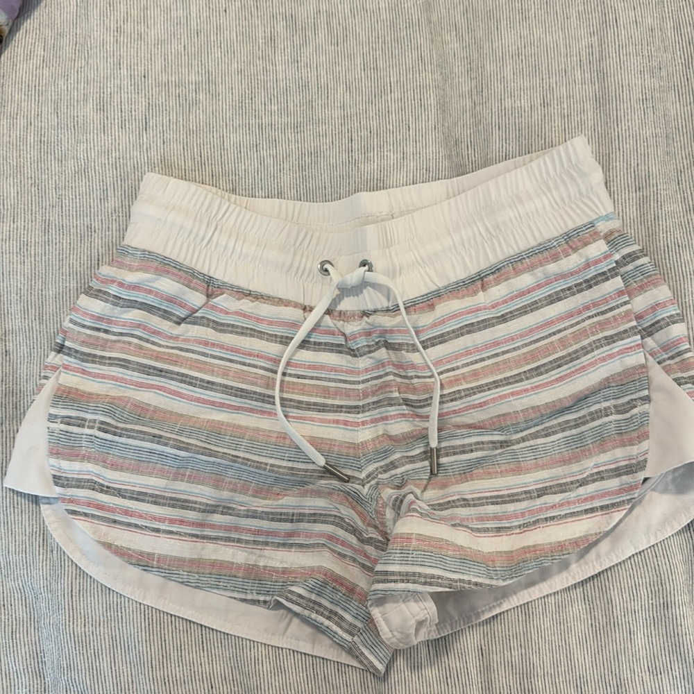 Athleta linen shorts
